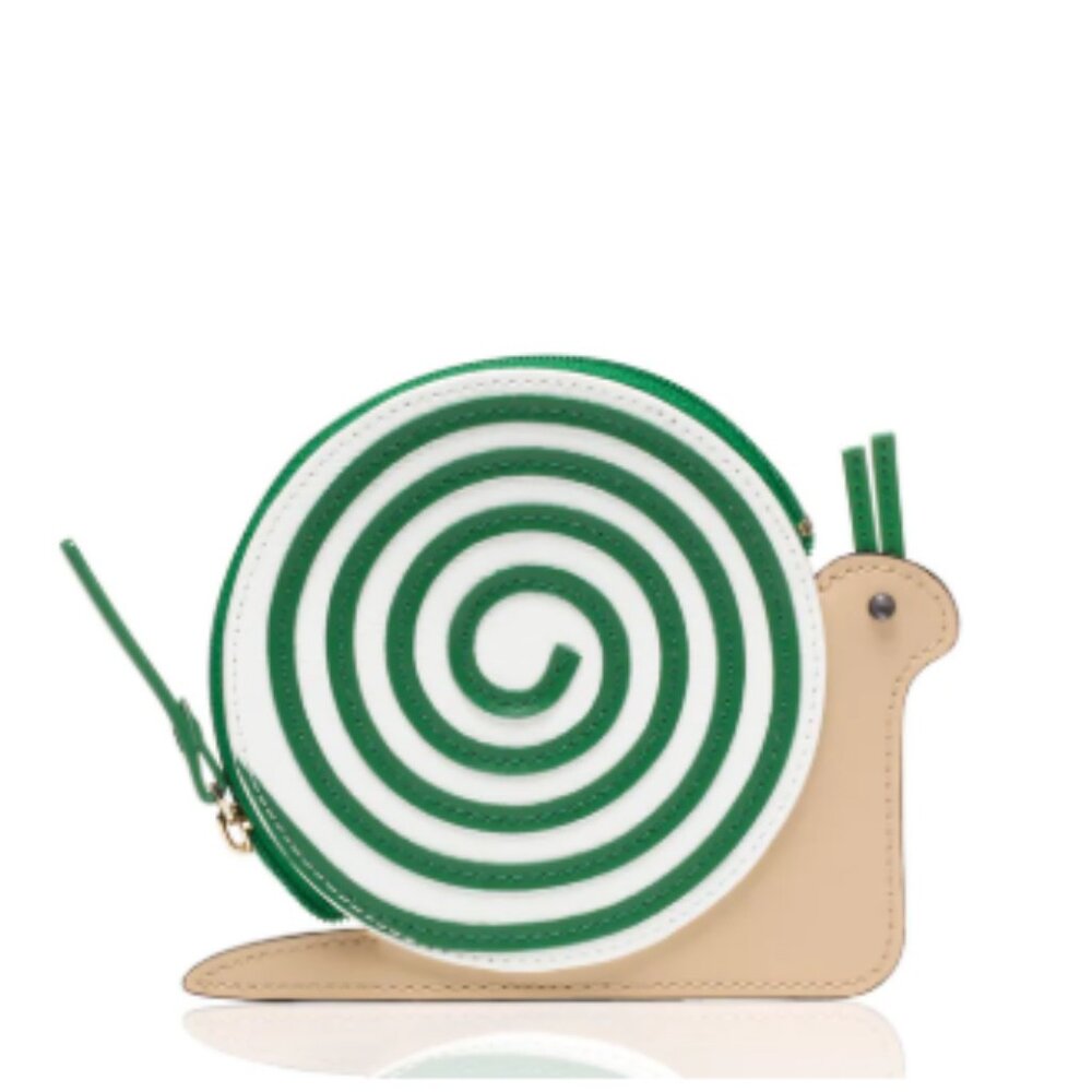 Kate Spade Turn Over a New Leaf Snail Coin Purse - Picture 6 of 9